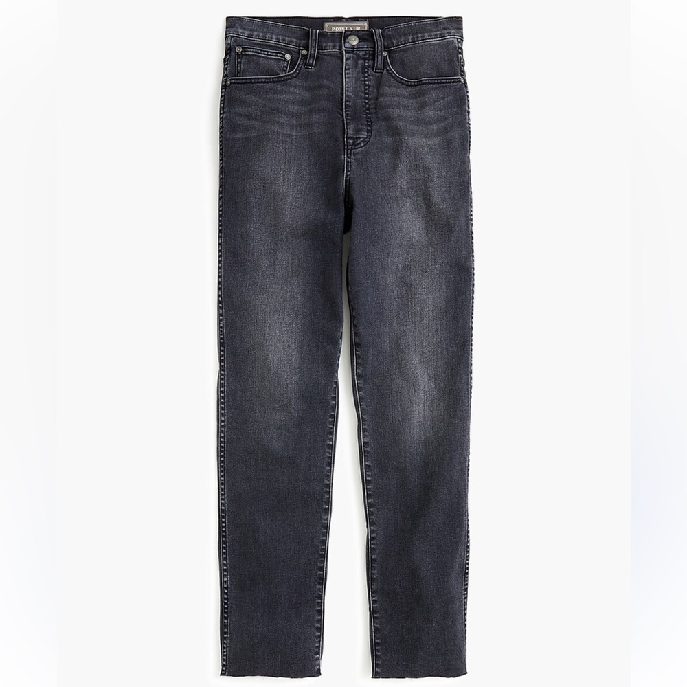 J. Crew Point Sur Shoreditch Straight Jean in Charcoal